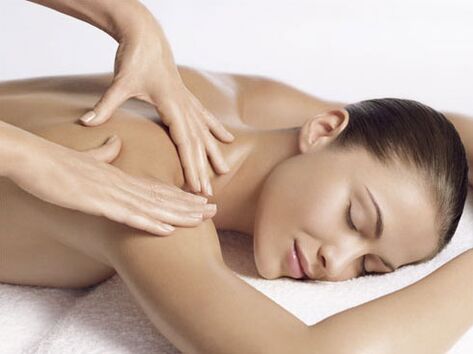 Massage für lumbale Osteochondrose