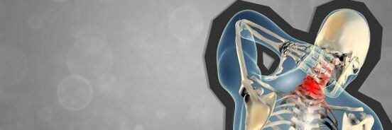 Osteochondrose der Halsspalte