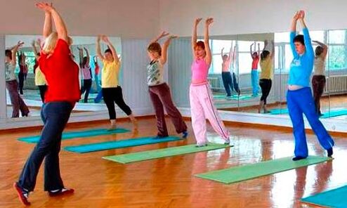 Bewegungstherapie bei Rückenschmerzen.